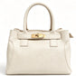Modarno Borsa donna a mano e tracolla "Mia" in vera pelle 26x14x18 cm