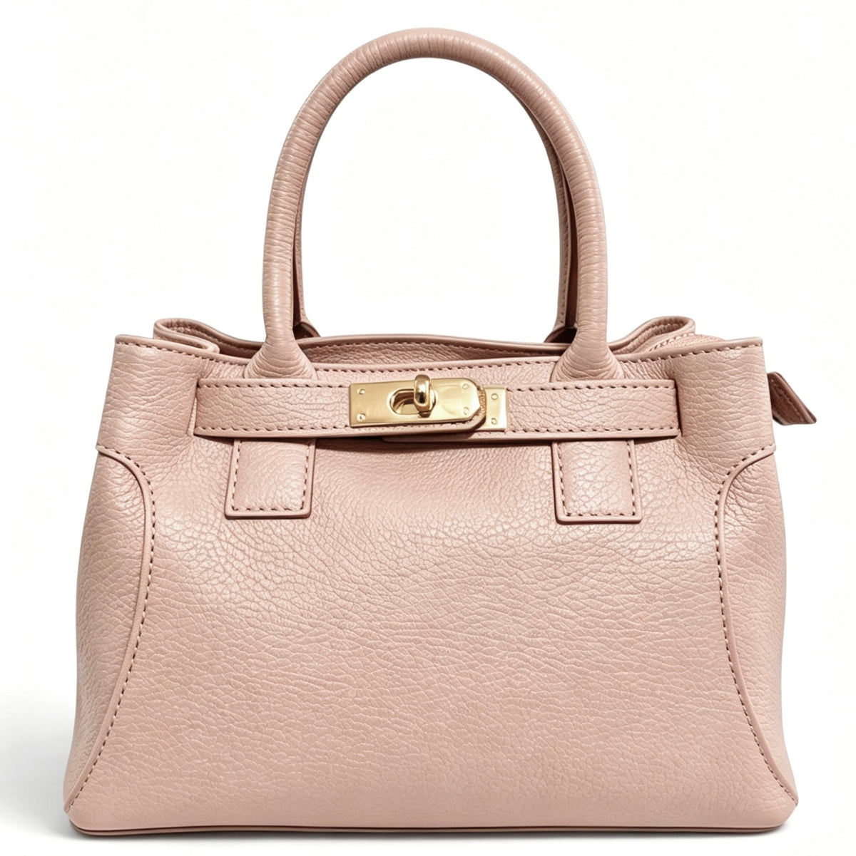 Modarno Borsa donna a mano e tracolla "Mia" in vera pelle 26x14x18 cm