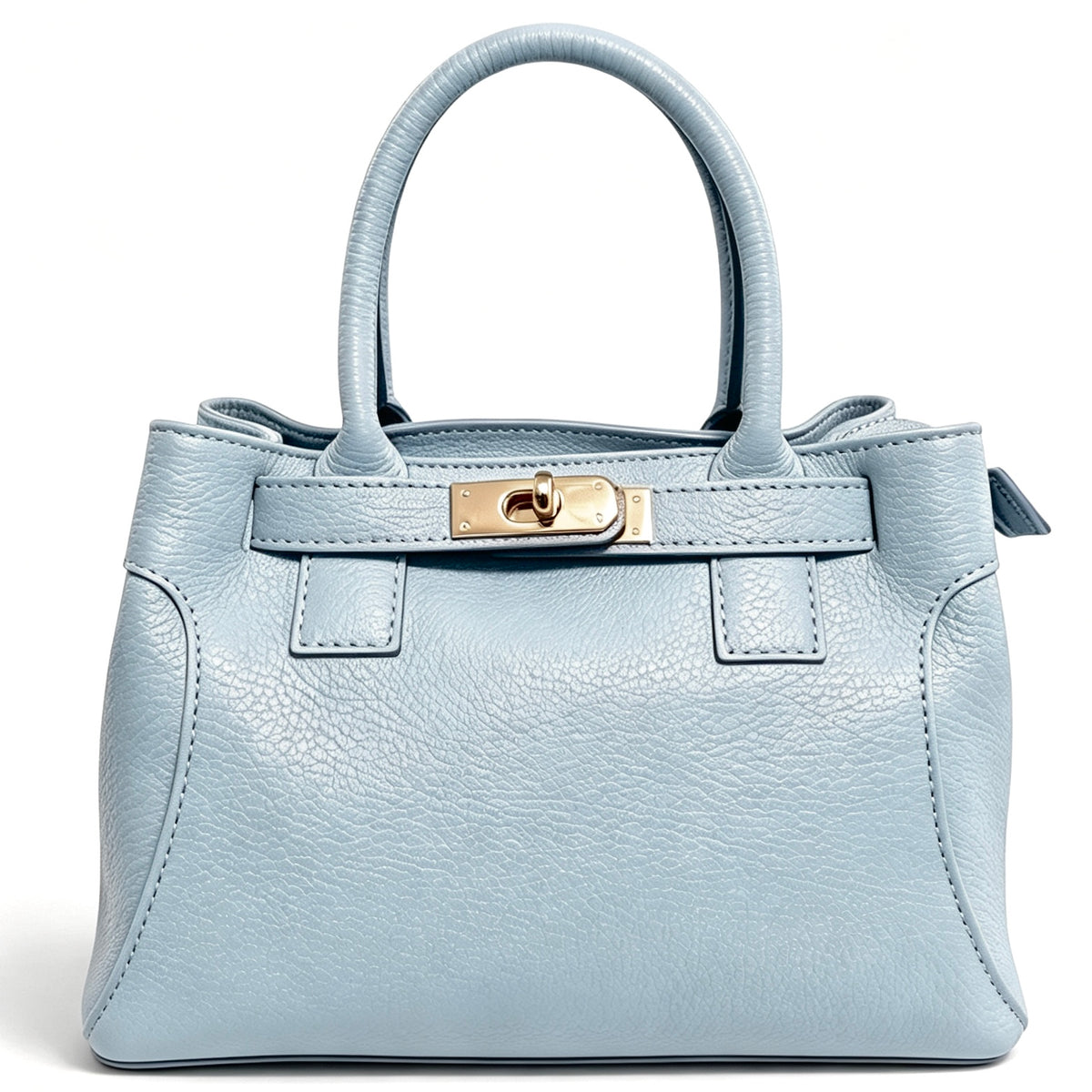 Modarno Borsa donna a mano e tracolla "Mia" in vera pelle 26x14x18 cm