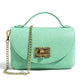 Modarno Borsetta donna Mini Bag in vera pelle 19x9x12 cm