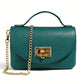 Modarno Borsetta donna Mini Bag in vera pelle 19x9x12 cm