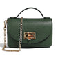 Modarno Borsetta donna Mini Bag in vera pelle 19x9x12 cm