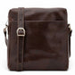 Modarno Borsa Uomo a tracolla in vera pelle Bovina 25x6x26 cm