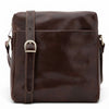 Modarno Borsa Uomo a tracolla in vera pelle Bovina 25x6x26 cm