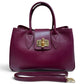 Modarno Borsa donna a mano Ginevra in vera pelle 35x18x24 cm