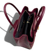 Modarno Borsa donna a mano Ginevra in vera pelle 35x18x24 cm