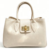 Modarno Borsa donna a mano Ginevra in vera pelle 35x18x24 cm