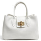 Modarno Borsa donna a mano Ginevra in vera pelle 35x18x24 cm