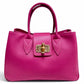Modarno Borsa donna a mano Ginevra in vera pelle 35x18x24 cm