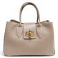Modarno Borsa donna a mano Ginevra in vera pelle 35x18x24 cm