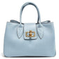 Modarno Borsa donna a mano Ginevra in vera pelle 35x18x24 cm