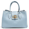 Modarno Borsa donna a mano Ginevra in vera pelle 35x18x24 cm
