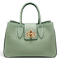 Modarno Borsa donna a mano Ginevra in vera pelle 35x18x24 cm