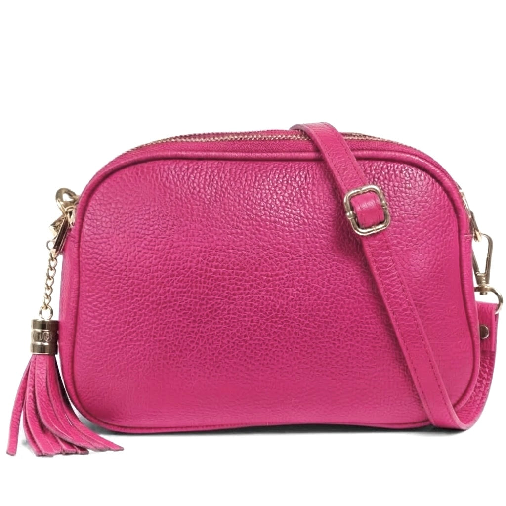 Modarno Borsa a tracolla Donna in Vera pelle Dollaro 23x8x17 cm