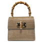 Modarno Borsa a mano fantasia Cocco 18x9x16 cm