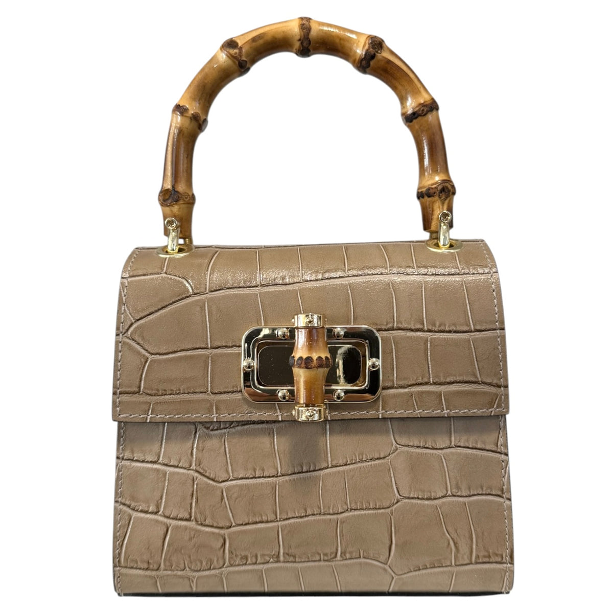 Modarno Borsa a mano fantasia Cocco 18x9x16 cm