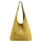 Modarno Damen Umhängetasche Wildleder Clutch Bag Umhängetasche Shopper Damen Echtes Leder