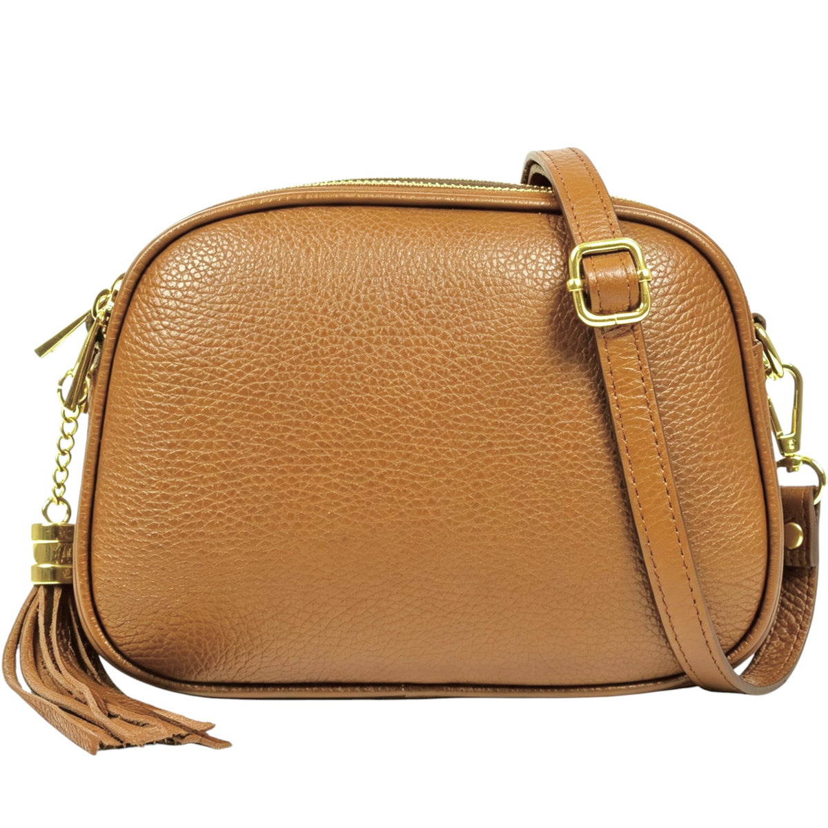 Modarno Borsa a tracolla Donna in Vera pelle Dollaro 23x8x17 cm