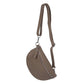Modarno Borsa marsupio e tracolla da donna e uomo unisex in vera pelle 23x7x12 cm