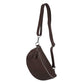 Modarno Borsa marsupio e tracolla da donna e uomo unisex in vera pelle 23x7x12 cm