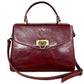 Modarno Borsa donna a mano e tracolla in vera pelle Vacchetta 22x11x17 cm