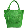 Modarno Borsa donna a mano in camoscio Effetto Cocco 26x16x35 cm