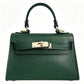 Modarno "Kelly" Damenhandtasche aus echtem Dollarleder 21x8x14 cm