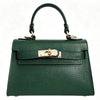 Modarno Borsetta donna a mano in vera pelle Dollaro 21x8x14 cm