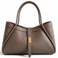 Modarno Borsa a Mano In Vera Pelle Big Grande Con Doppio Manico 45x20x25
