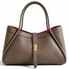 Modarno Borsa a Mano In Vera Pelle Big Grande Con Doppio Manico 45x20x25