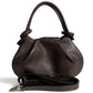 Modarno Borsetta a mano con manico convertibile "Linda" in vera pelle 28x8x16cm