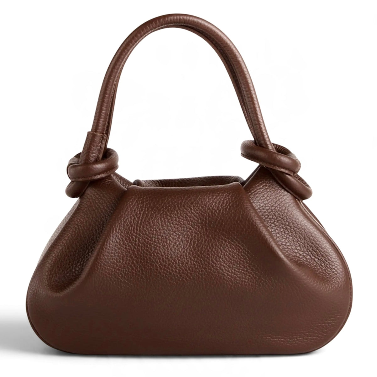 Modarno Borsetta a mano con manico convertibile "Linda" in vera pelle 28x8x16cm