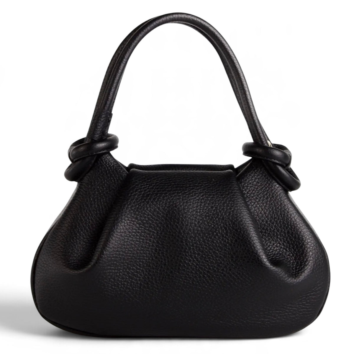 Modarno Borsetta a mano con manico convertibile "Linda" in vera pelle 28x8x16cm