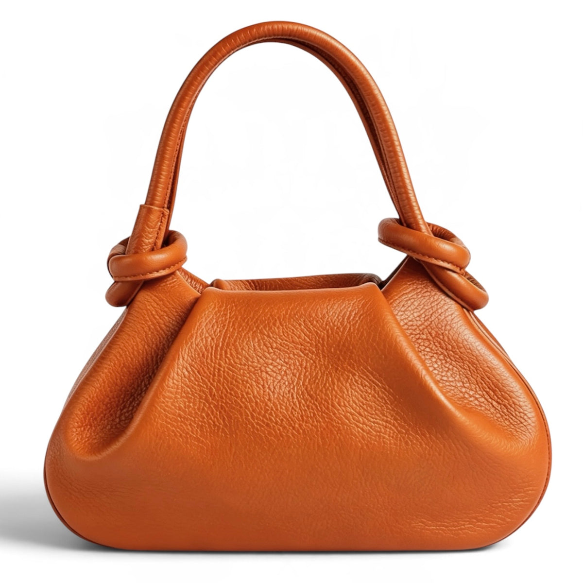 Modarno Borsetta a mano con manico convertibile "Linda" in vera pelle 28x8x16cm