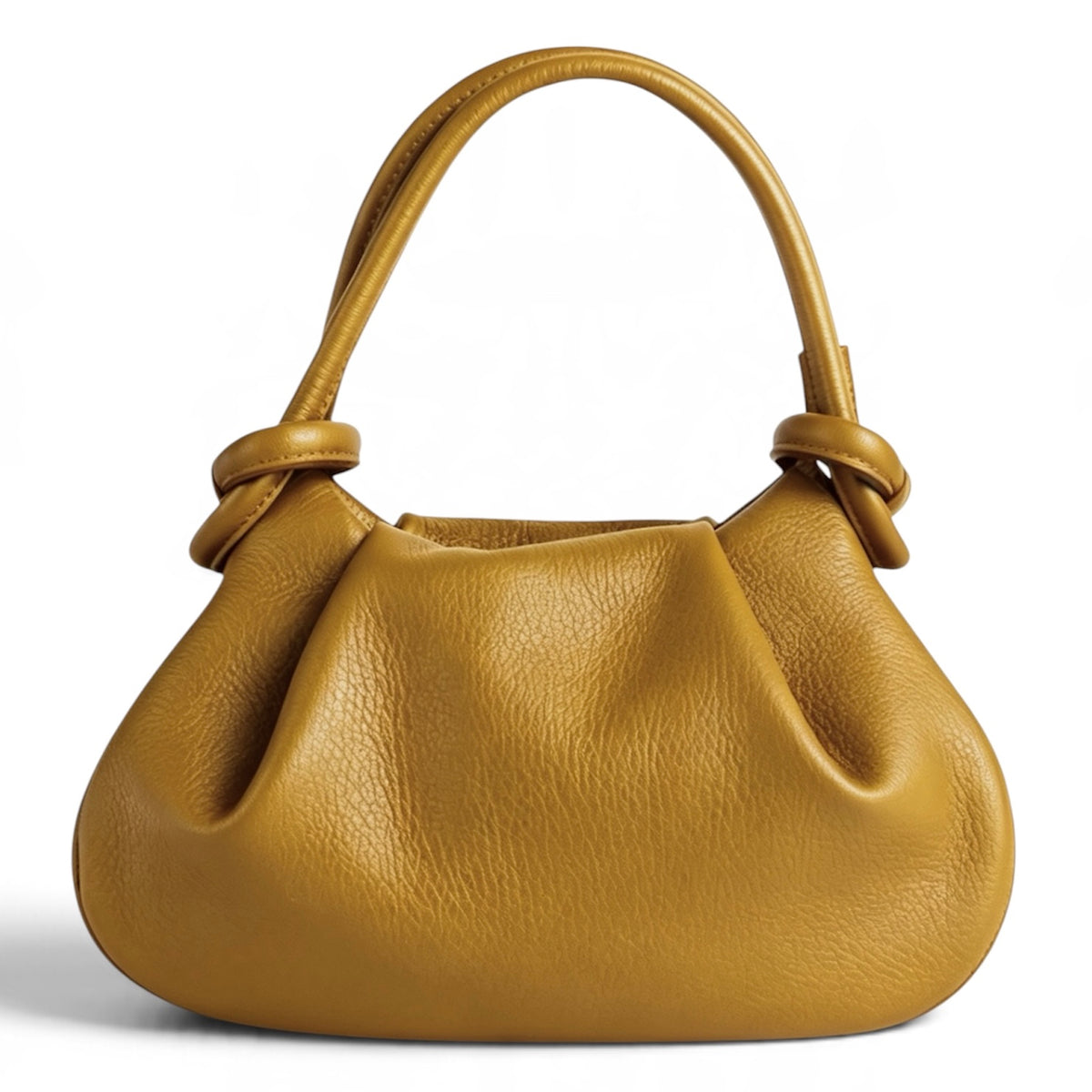Modarno Borsetta a mano con manico convertibile "Linda" in vera pelle 28x8x16cm