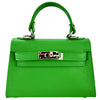 Modarno Borsetta donna a mano in vera pelle Dollaro 21x8x14 cm
