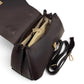 Modarno Borsa a mano e tracolla "Alis" in vera pelle martellata 26x12x15 cm