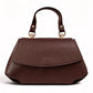 Modarno Borsa a mano e tracolla "Alis" in vera pelle martellata 26x12x15 cm