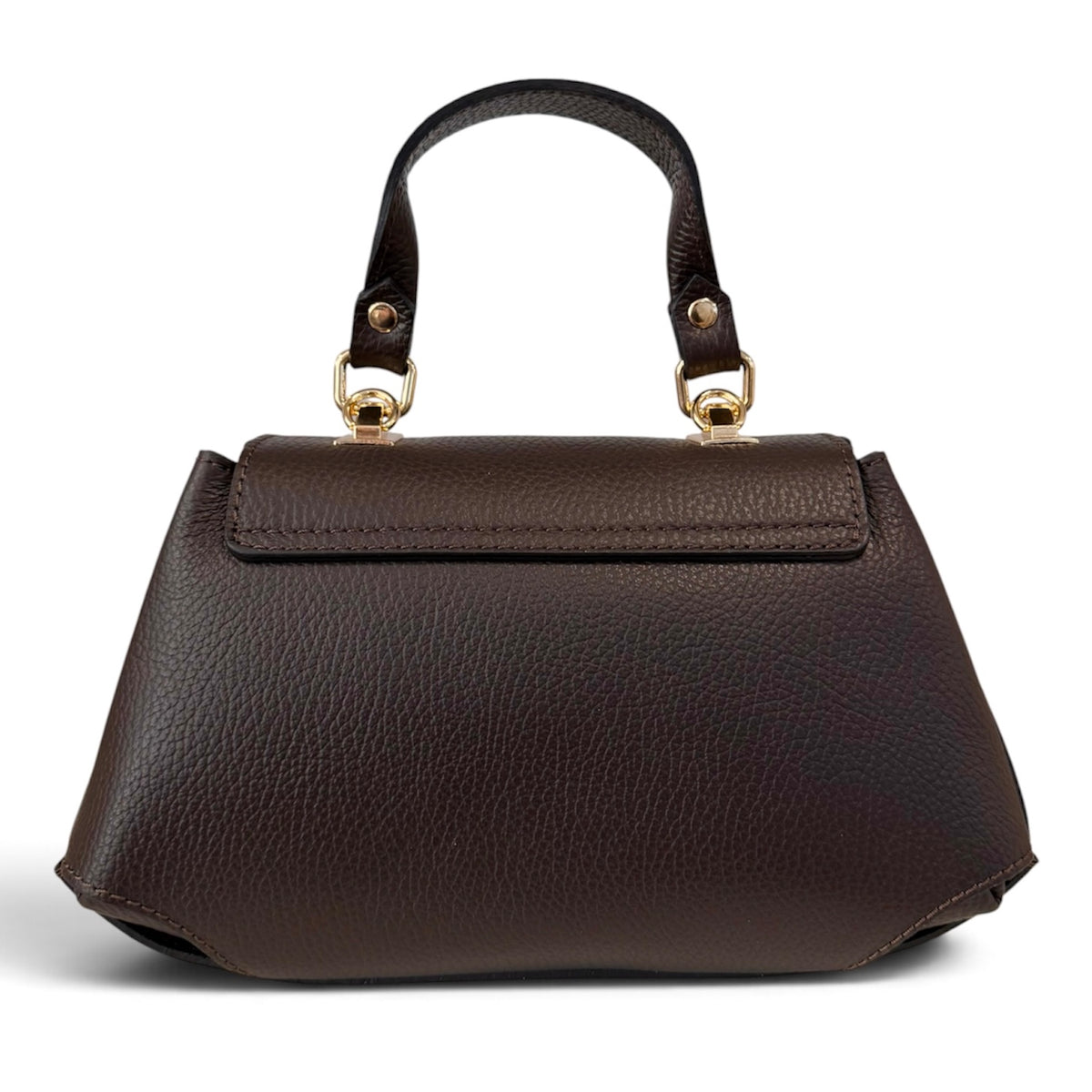 Modarno Borsa a mano e tracolla "Alis" in vera pelle martellata 26x12x15 cm