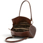 Modarno Borsa donna a spalla in vera pelle di Vacchetta Premium 28x13x14 cm