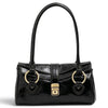 Modarno Borsa donna a spalla in vera pelle di Vacchetta Premium 28x13x14 cm