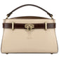 Modarno Borsa a mano e tracolla Vintage in pelle vacchetta 26x12x17 cm