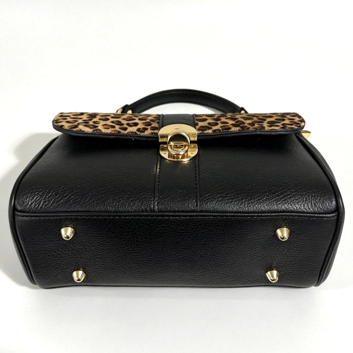 Modarno Borsa donna a mano/tracolla in Cavallino vera pelle 26x12x16 cm