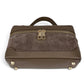 Modarno Borsetta Baulettino Vanity Aura in camoscio e vera pelle 22x8x13 cm