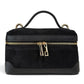 Modarno Borsetta Baulettino Vanity Aura in camoscio e vera pelle 22x8x13 cm
