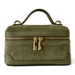 Modarno Borsetta Baulettino Vanity Aura in camoscio e vera pelle 22x8x13 cm