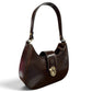Modarno Borsa Hobo Classica "La Beatrice" in Pelle Vacchetta 25x7x19 cm