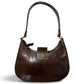 Modarno Borsa Hobo Classica "La Beatrice" in Pelle Vacchetta 25x7x19 cm