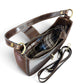 Modarno Borsa Hobo Classica "La Beatrice" in Pelle Vacchetta 25x7x19 cm