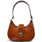 Modarno Borsa Hobo Classica "La Beatrice" in Pelle Vacchetta 25x7x19 cm